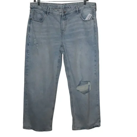 Wide Leg Jeans Old Navy White Distressed Jeans Old Navy Jeans Old